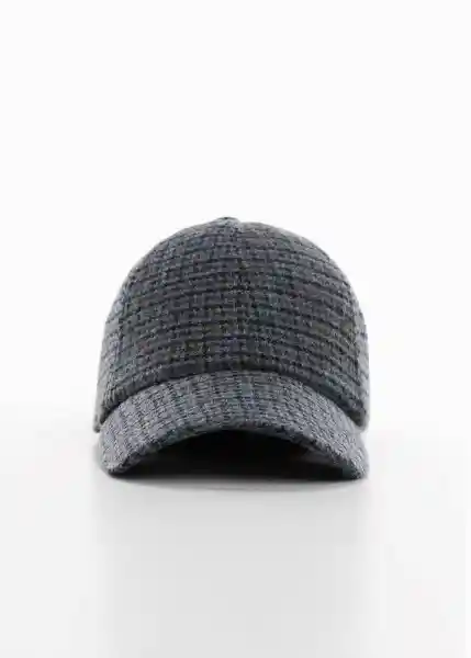 Gorra Tartan Gris Talla 99 Niña Mango