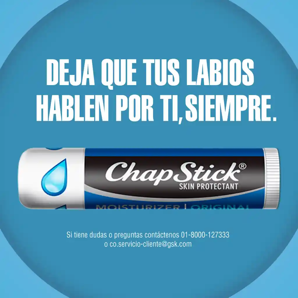 Chapstick Ultra Humectante con Vitamina E & Aloe Vera, x 1 und