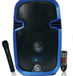 Sonivox Parlante Negro y Azul 8 VSS-SS2161