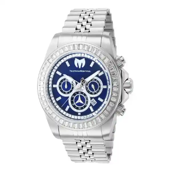 Reloj Manta Hombre Plateado TM-221002 Technomarine