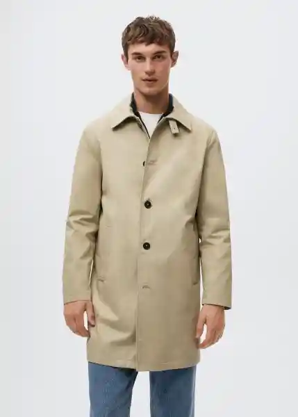 Parka Chayton Beige Talla Xxl Hombre Mango