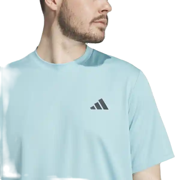 Adidas Camiseta Tr-Es Base T Hombre Azul Talla M Ref: IW3357