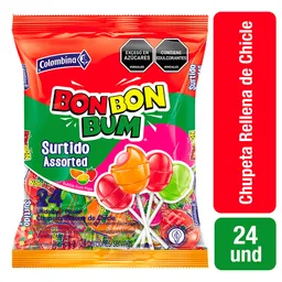 Bon Bon Bum Sabores Surtidos bolsa por 24 und