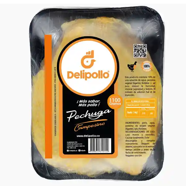 Delipollo Pechuga Campesina