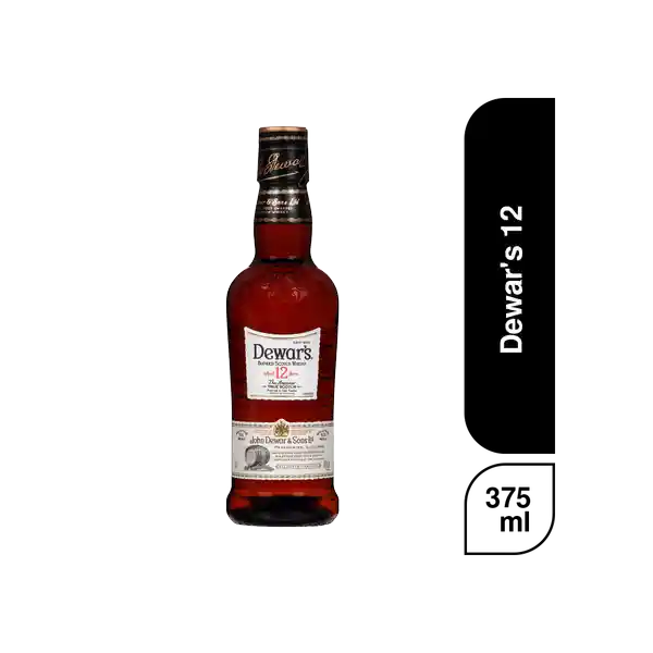 Dewar's Whisky 12 Años 375 mL