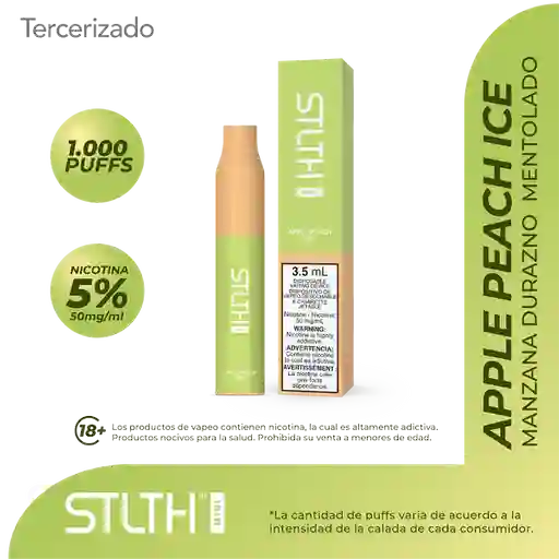 STLTH Mini Vape - Apple Peach Ice -1000 puff (5%)
