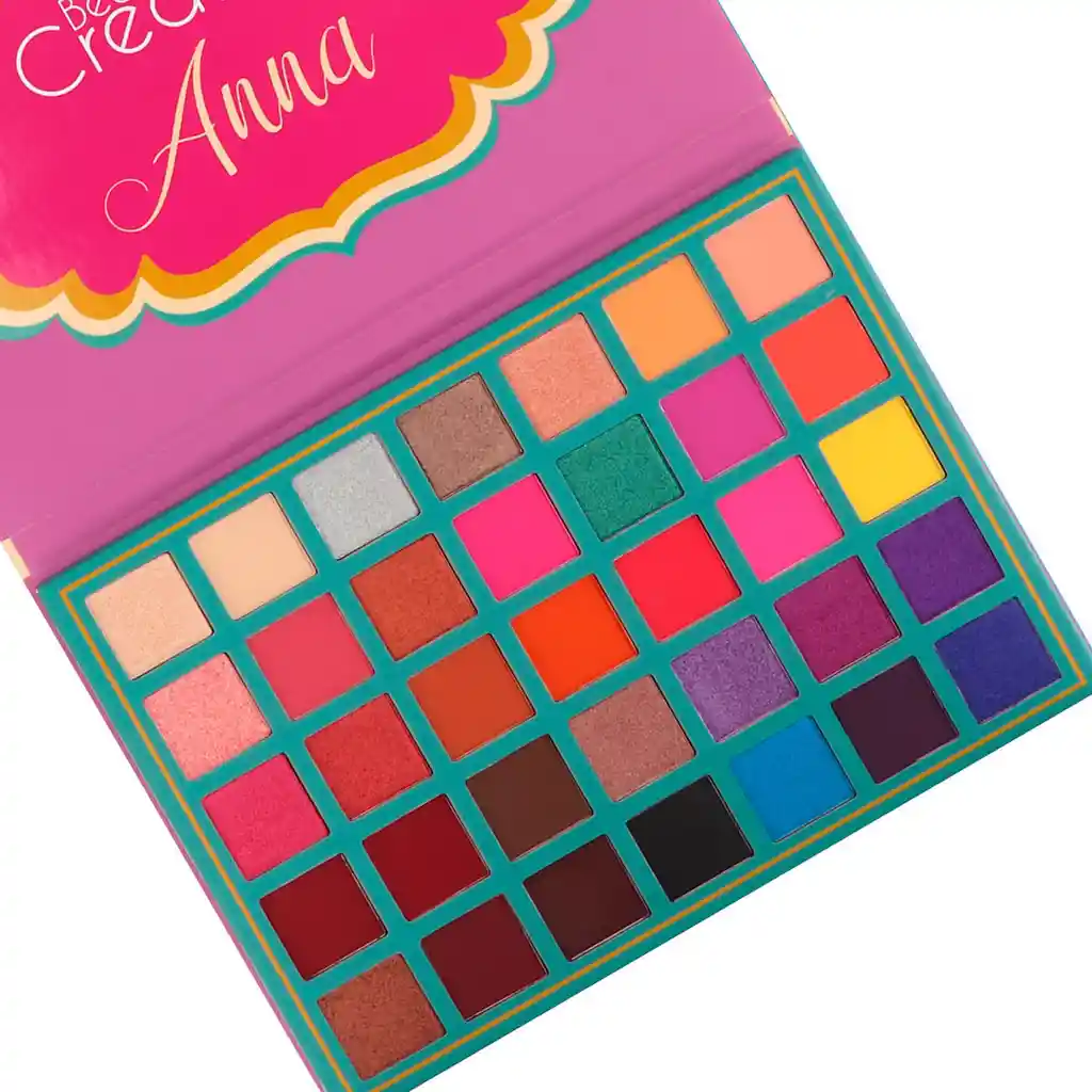 Paleta De Sombras 35 Colores - Anna
