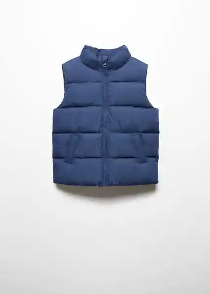 Chaleco Londres Azul Talla 14 Niños Mango