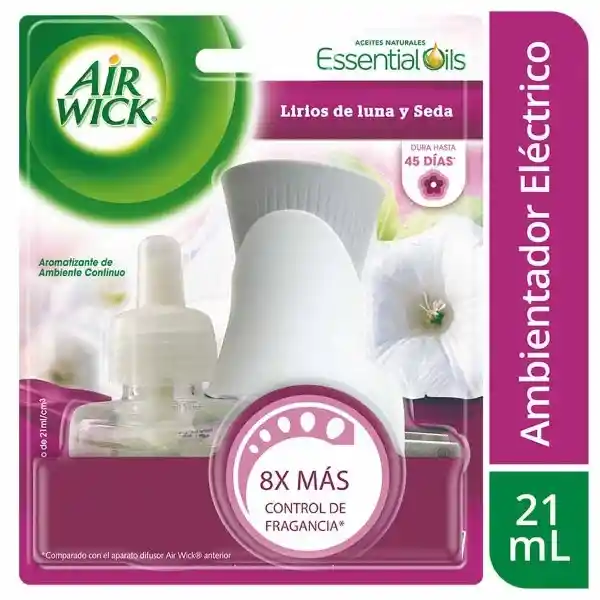 Airwick Ambientador Eléctrico Lirios de Luna y Seda