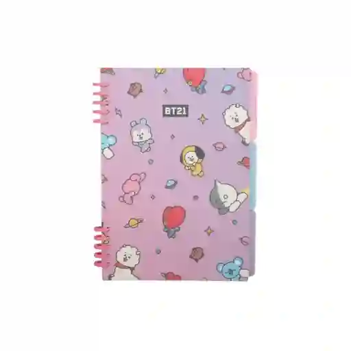 Bt21 Libreta de Hojas Sueltas 60 Hojas Serie