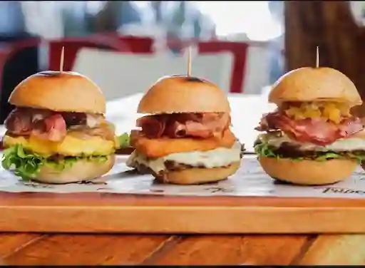 Mini Hamburguesas de la Casa