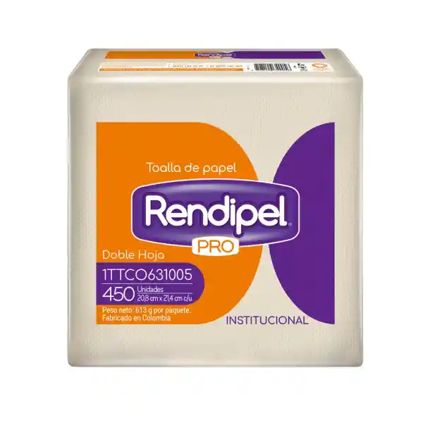 Rendipel Toalla Doble Hoja