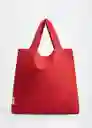 Bolso Nuova Rojo G  Mujer Mango