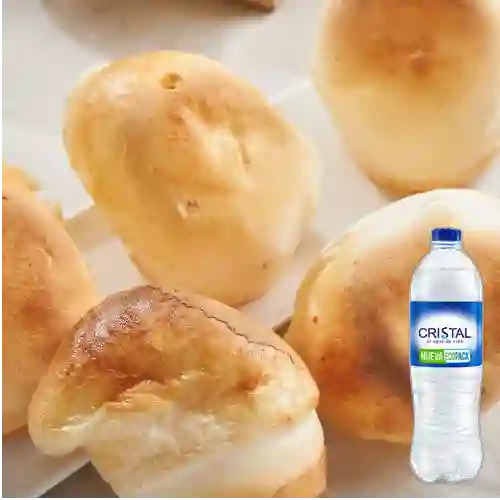 Combo Pandeyuca + Cristal Sin Gas 600 ml
