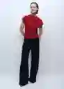 Jersey Camin Rojo Talla XS Mujer Mango