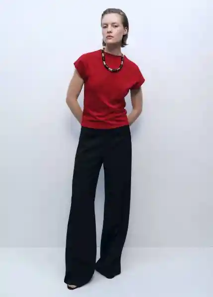 Jersey Camin Rojo Talla XS Mujer Mango