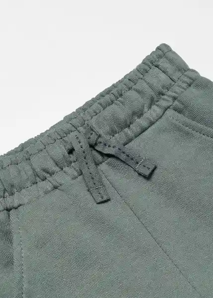 Pantalón Mateo5 Niños Musgo Talla 72 Mango