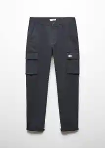 Pantalón Cargo 6 Navy Talla 20 Teen Niños Mango