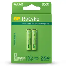 Gp Pila AAA Teléfono 650 Ma 65AAahct C2