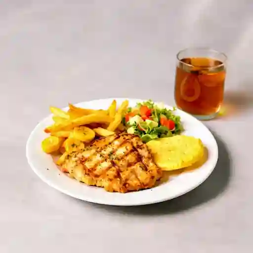 Chuleta De Cerdo O Pollo