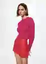 Jersey Ely Fucsia Talla M Mujer Mango