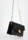 Bolso M Cletus Negro Talla 99 Mujer Mango