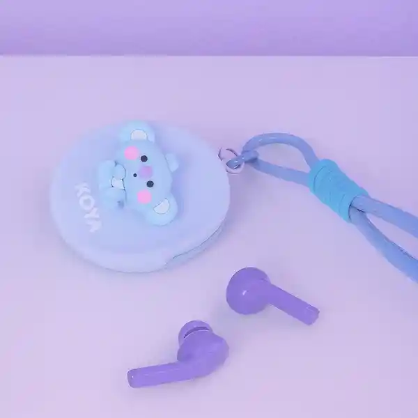 Estuche Protector de Audífonos Baby Koya Serie Bt21 Miniso
