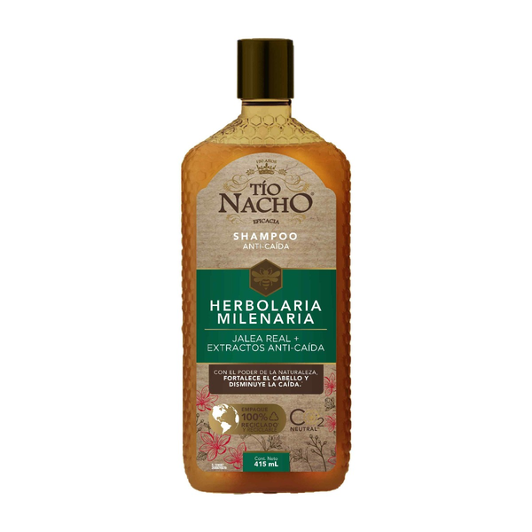 Tio Nacho Shampoo Prevención Caída Herbolaria Milenaria 415 ml