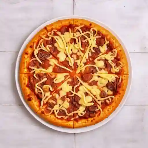 Pizza Personal de Costillitas Bbq