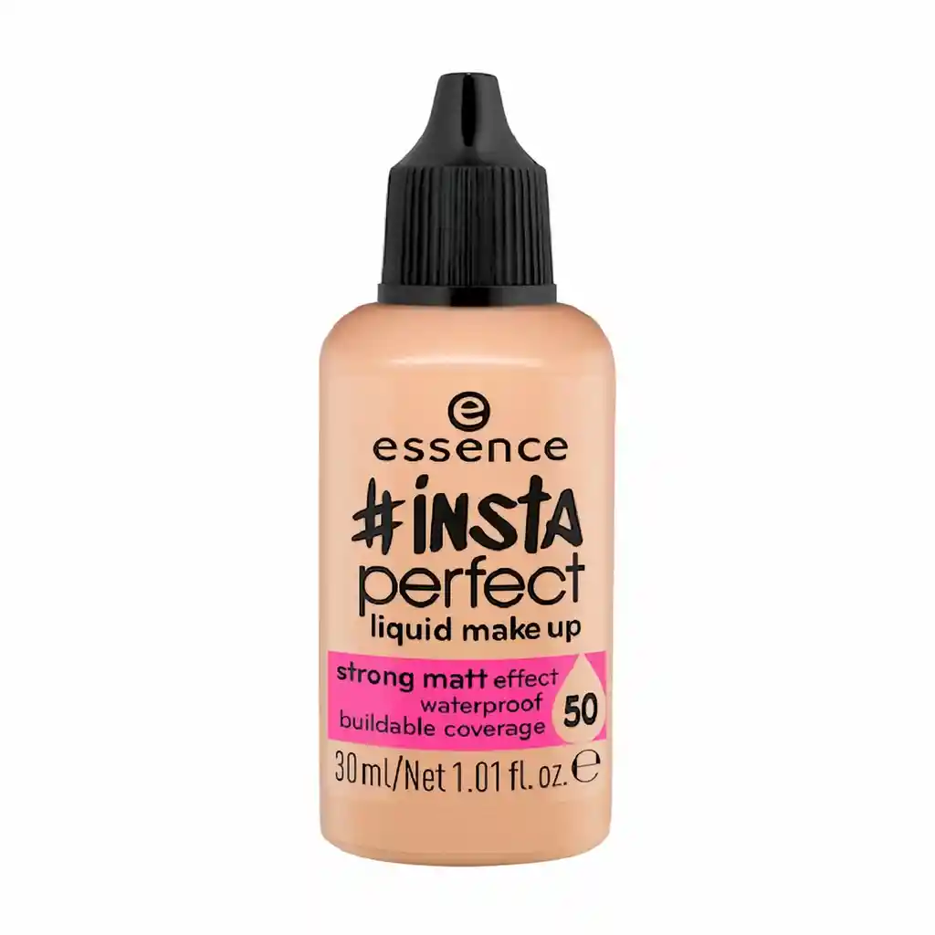 Essence Base Líquida Insta Perfect Make Up Tono 50 Perfect Honey