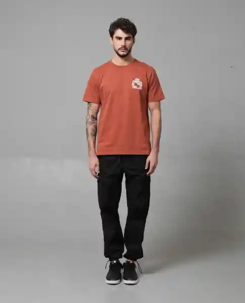 Camiseta Hombre Naranja L 103G002_NAR181355 Rifle