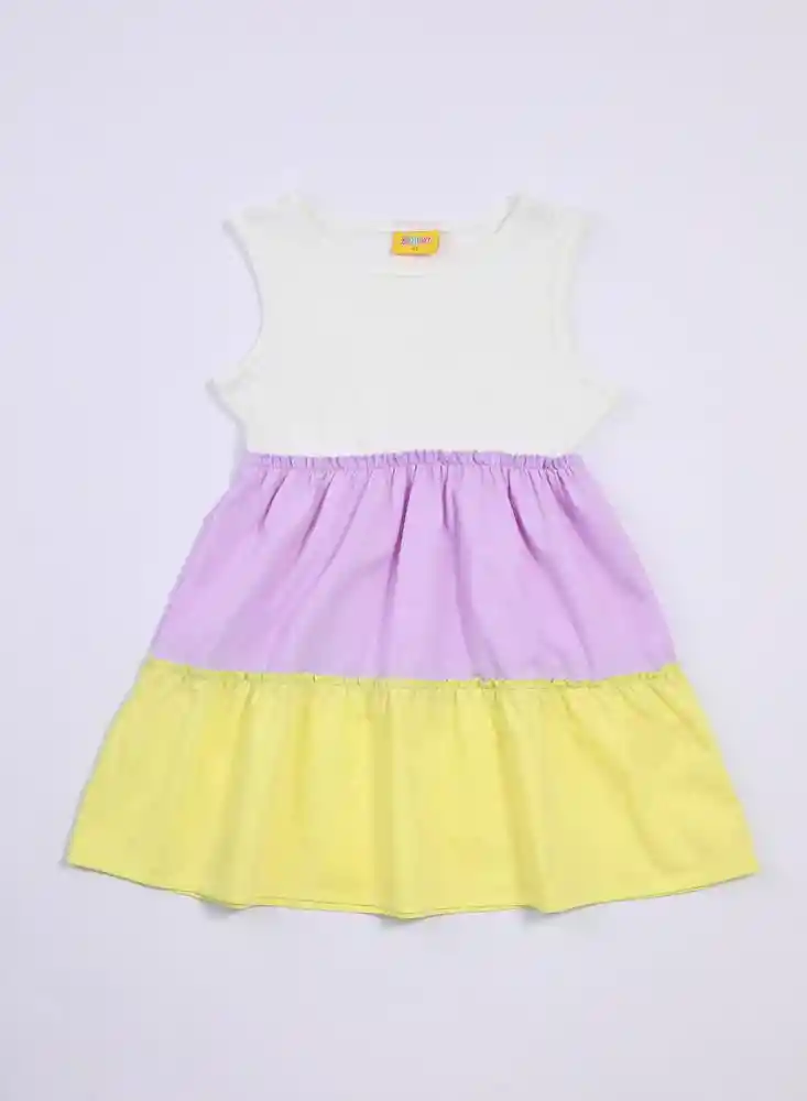 Vestido Ms 3t-blanco
