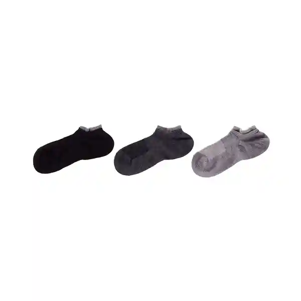 Medias Para Hombre Antideslizante Colores Básicos Miniso