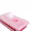 Miniso Molde Para Cubos de Hielo Rosa