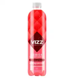 Vizz Bebida Endulzada con Stevia Sabor Sandía y Fresa 