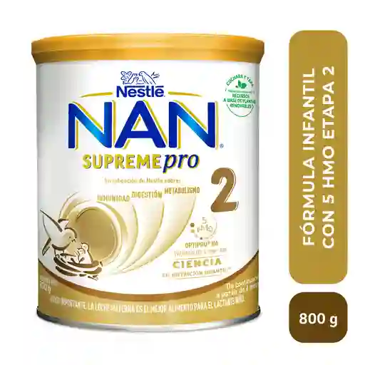 Fórmula infantil NAN SUPREMEPRO Etapa 2 x 800g