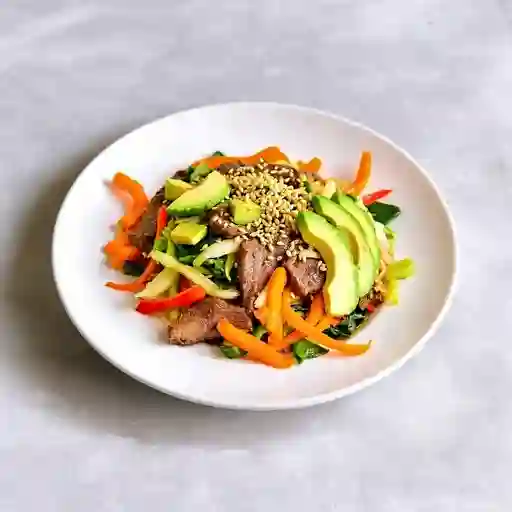 Carne Y Vegetales Salteados