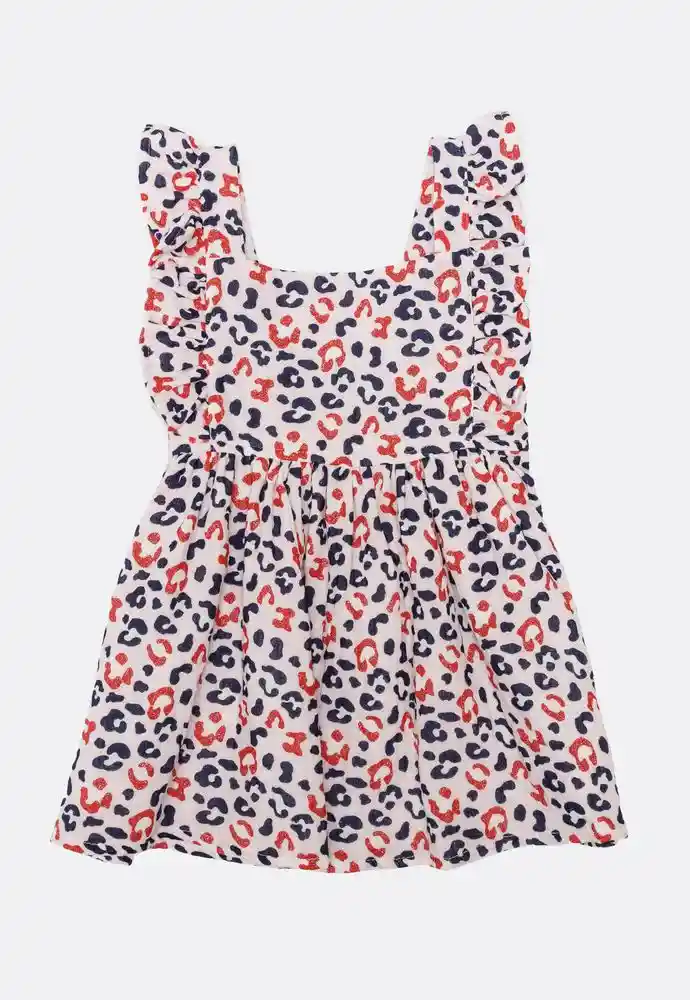 Vestido Manga Sisa 12/18mese-estamp 1