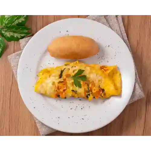 Combo Omelette Vegetariano
