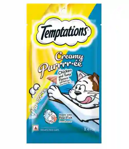 Snack Cremoso Gatos Atun Pollo