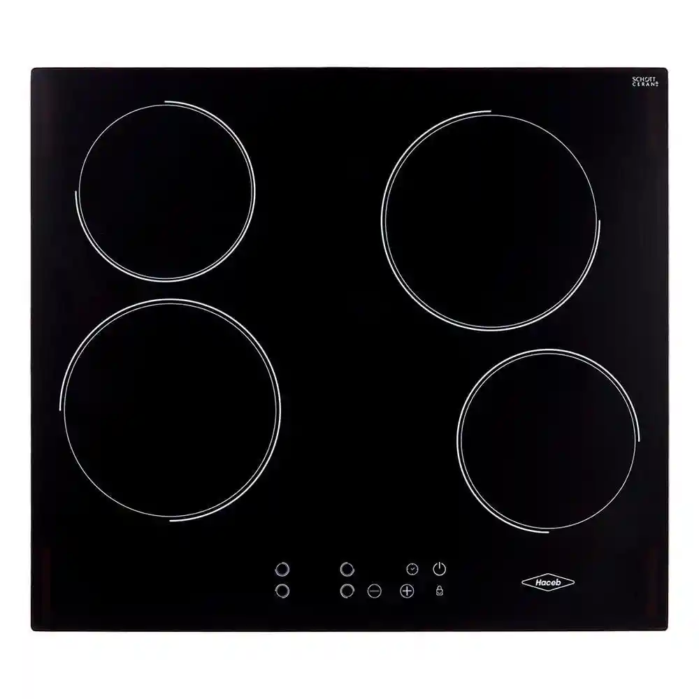 Cubierta Vitrocerámica Electrica 220v 4 Ptos Haceb 9002679