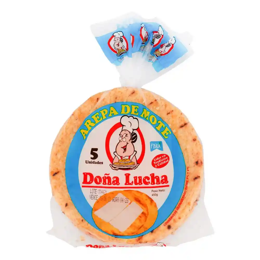  Arepa De Mote Doña Lucha 