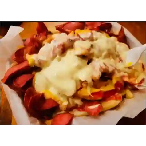 Salchipapa de Carne