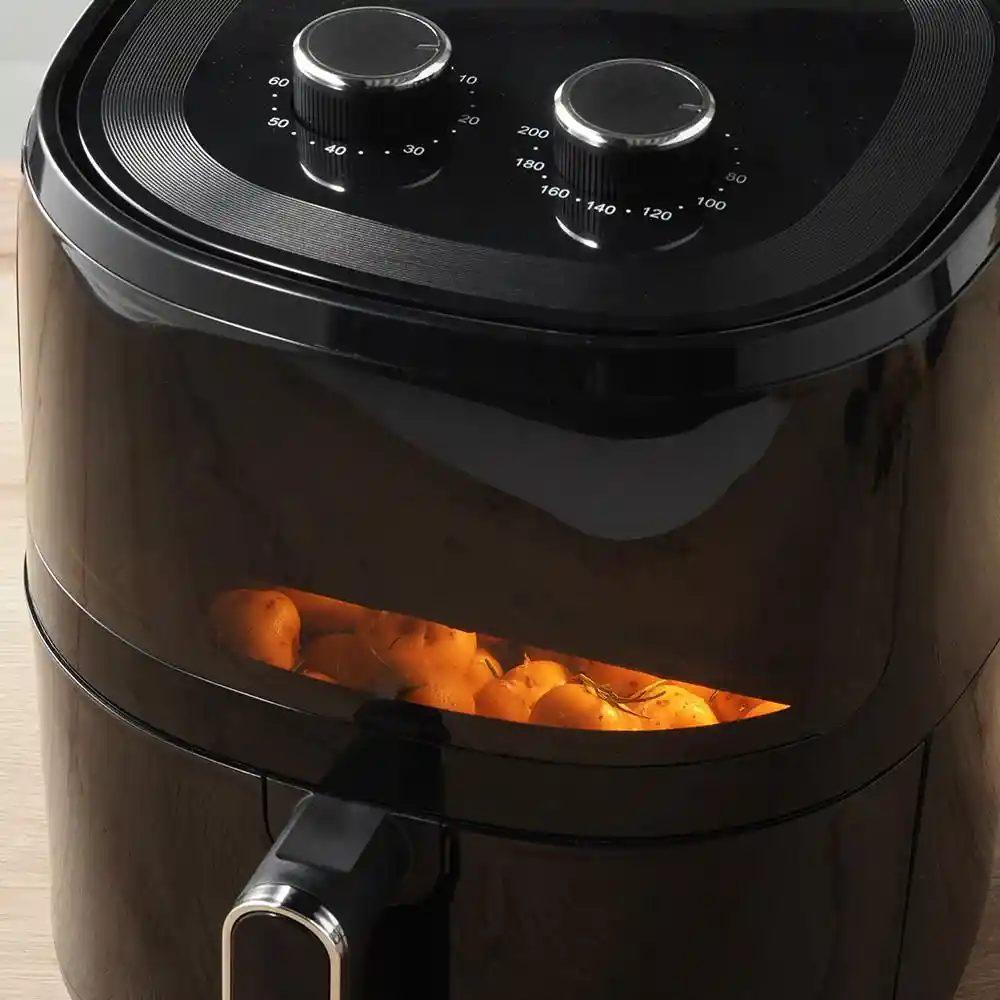 Freidora de Aire Masterfryer 4.8 Lt Universal Mecánica Negro L87560