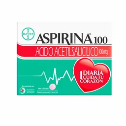 Aspirina Acido Acetilsalicílico (100 mg)