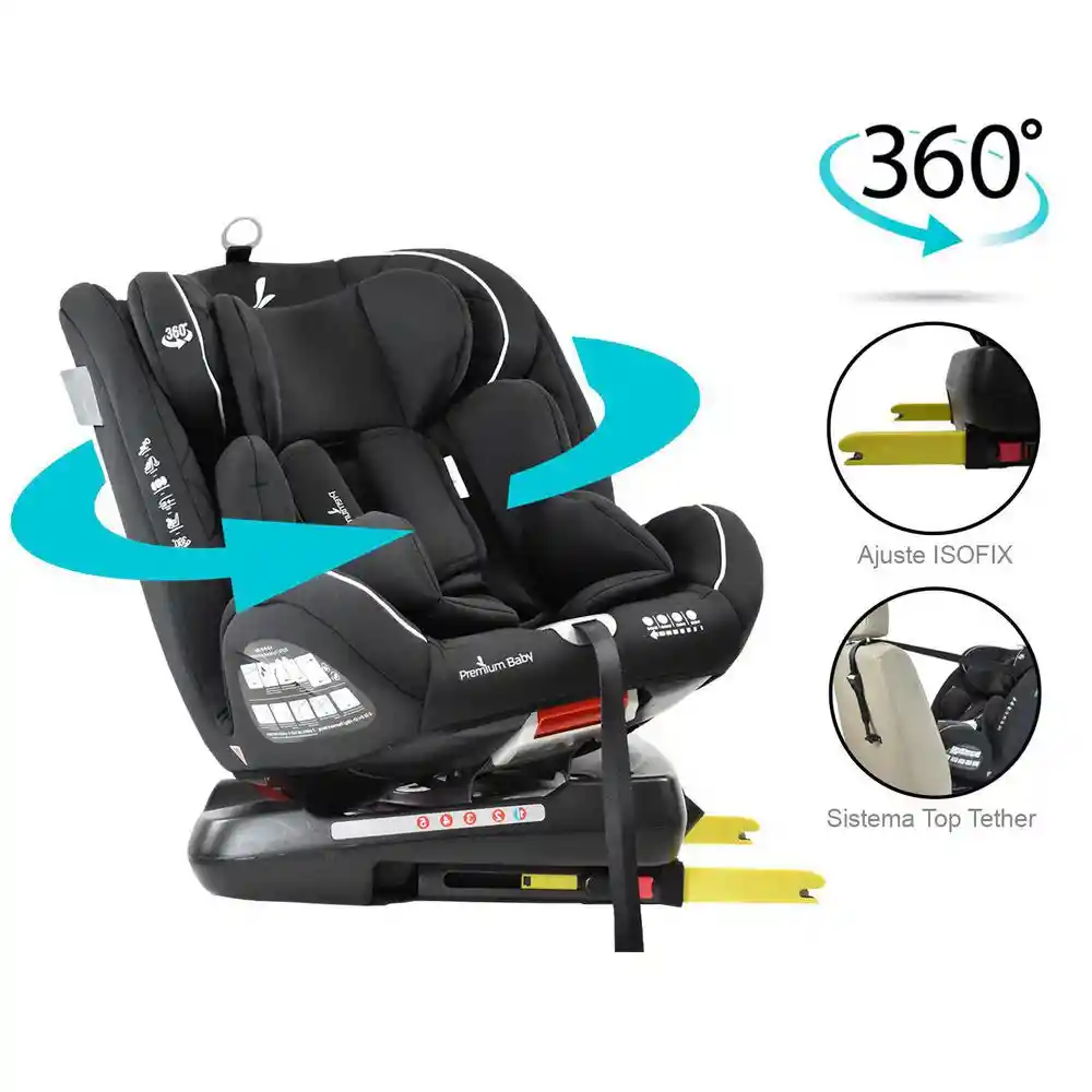 Silla de Carro Bebé Null - Negro