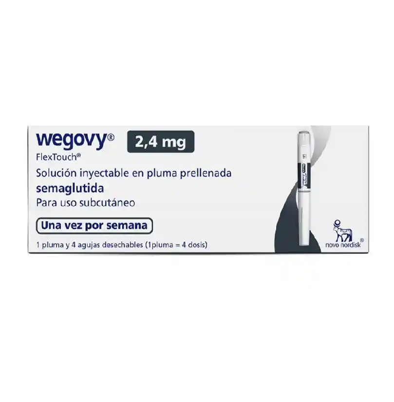 Wegovy Semaglutida 2.4 Mg/dosis X 1 Pluma Prellenada