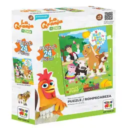 Rompecabezas 24 Pz Granja de Zenon Toyng