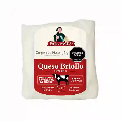 Papá Pacho Queso Briollo Tipo Brie Lechería