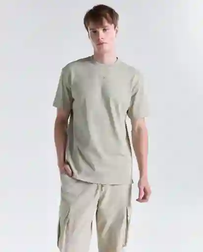 Camiseta Hombre Caqui Talla M 849G081_CAQ150513 Americanino